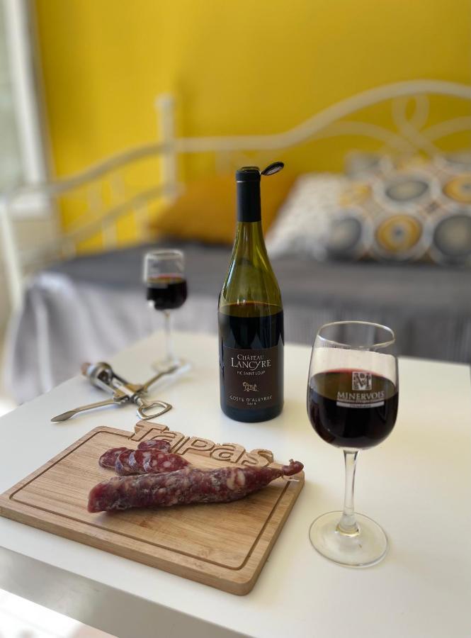 Au Perchoir Apartman Caunes-Minervois Kültér fotó