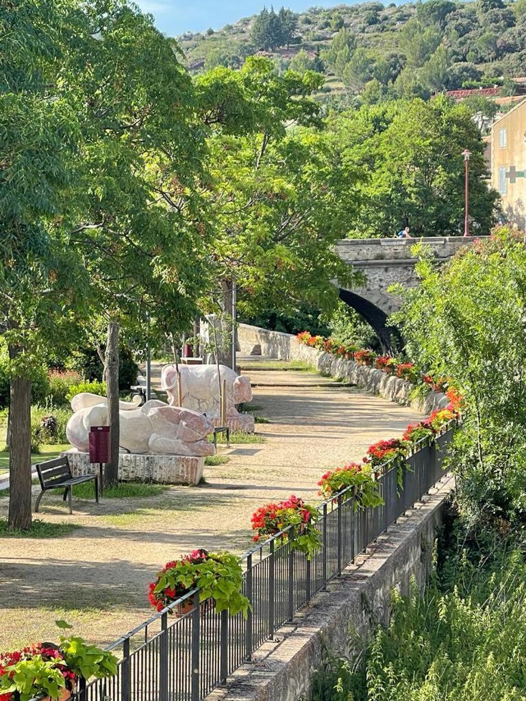 Au Perchoir Apartman Caunes-Minervois Kültér fotó