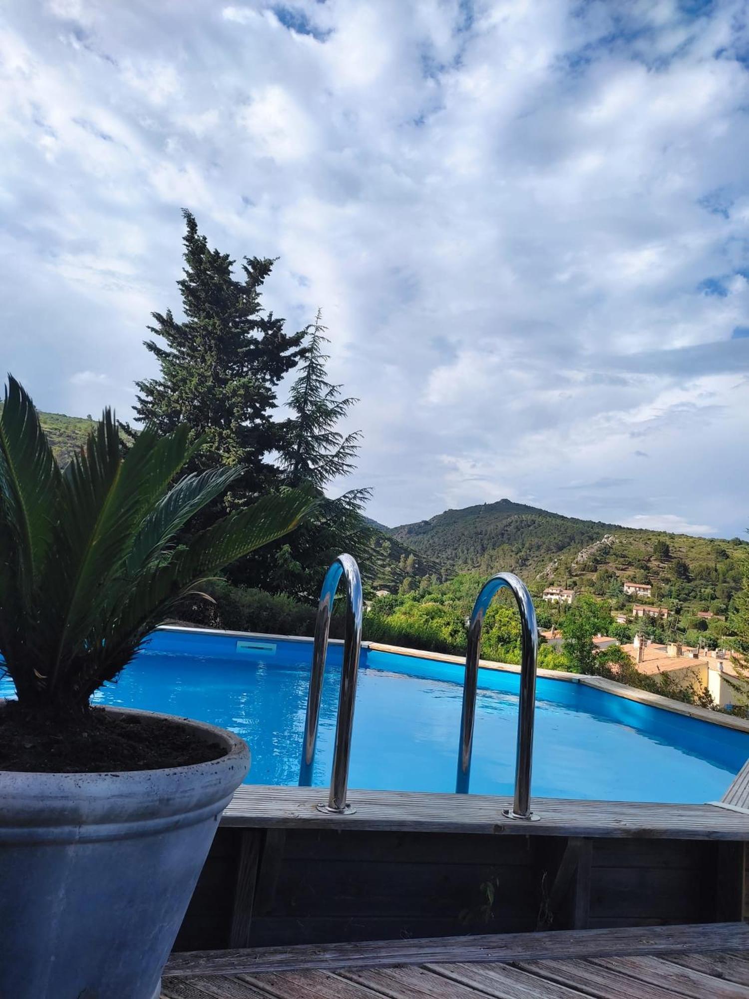 Au Perchoir Apartman Caunes-Minervois Kültér fotó
